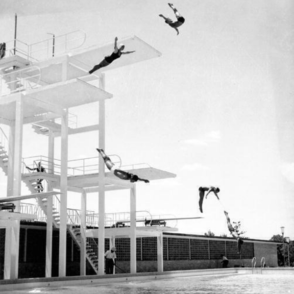 1960s Diving Exhibition